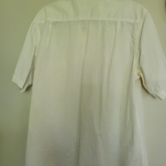 Mens Covington 100%Cotton Short Sleeve Summer Shirt L - Picture 2 of 6